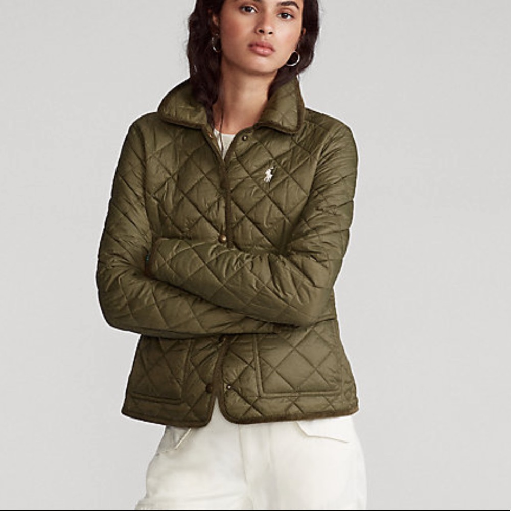 Ralph Lauren Polo Cropped Barn Jacket (S)